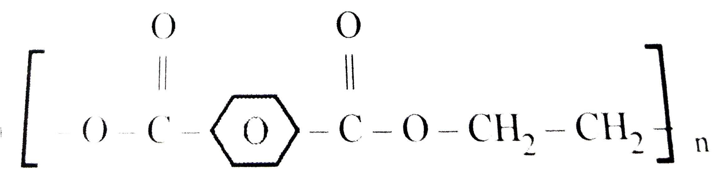 structural formula of terylene