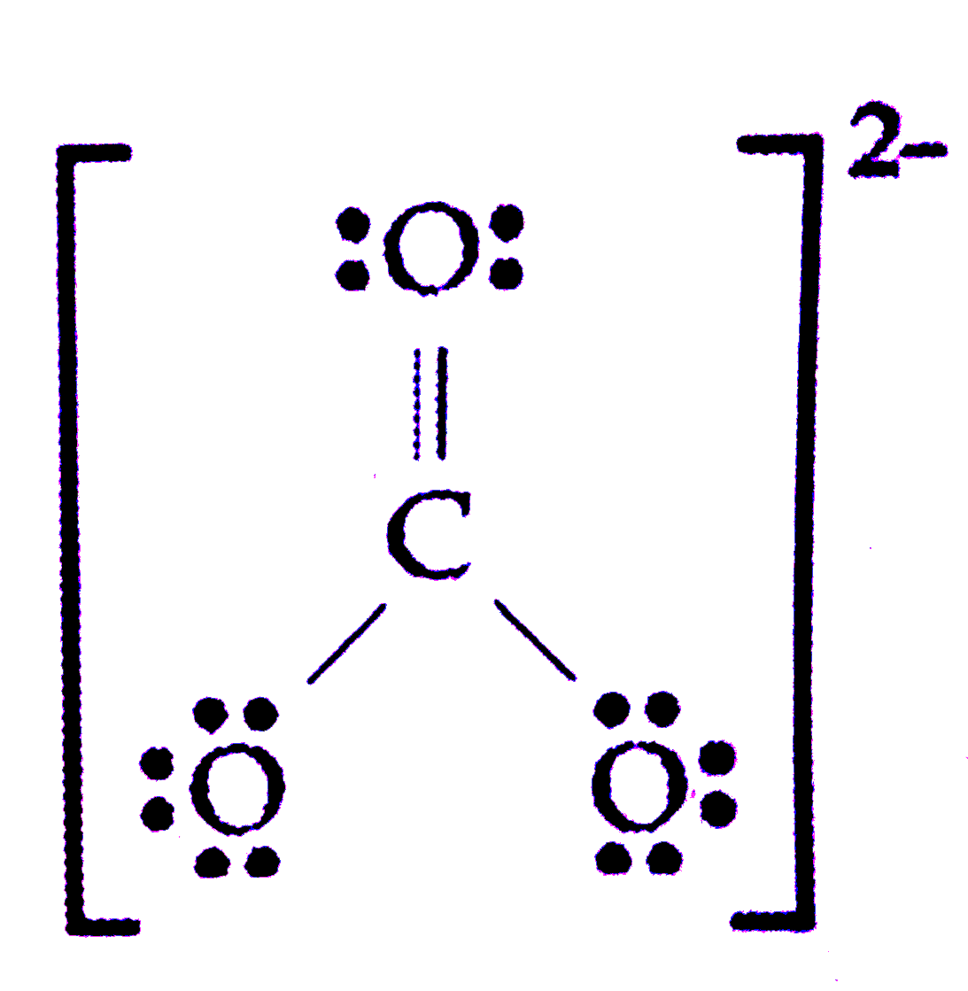 What is the formal  charge on carbon atom in the following two structures ?