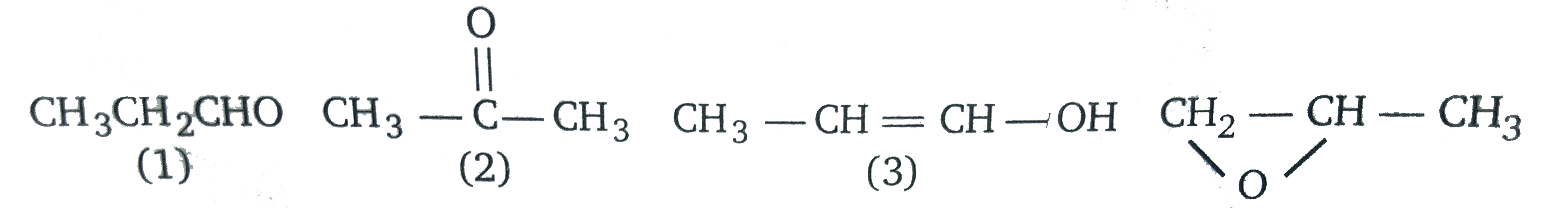 Which of the following is an isomer of compound 1 ?