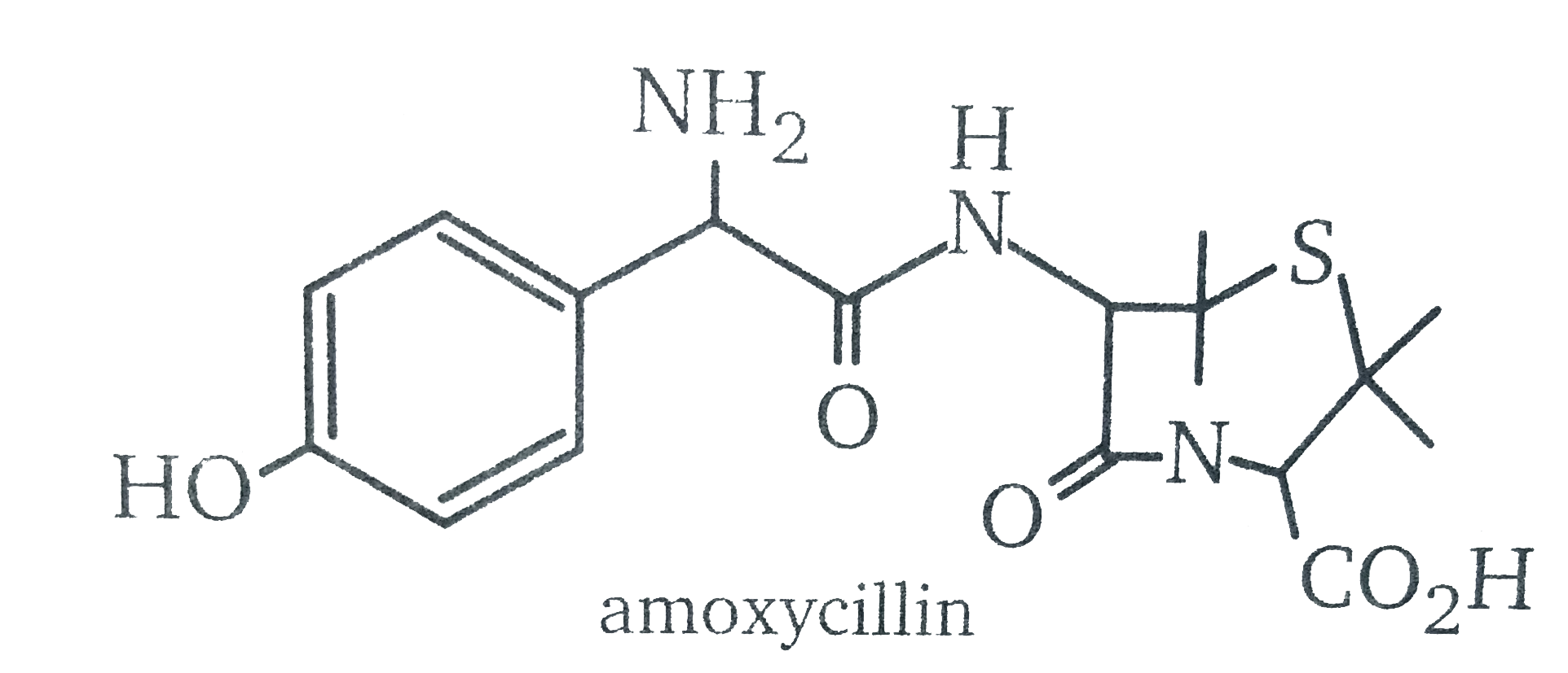 How many doube equbalents does amixyclilin (show below) possss?