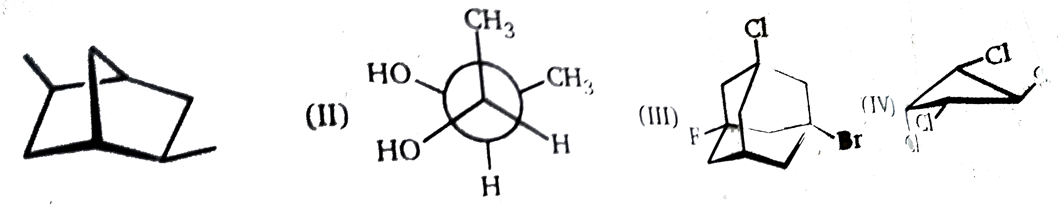 Which of the following molecules are chiral ?