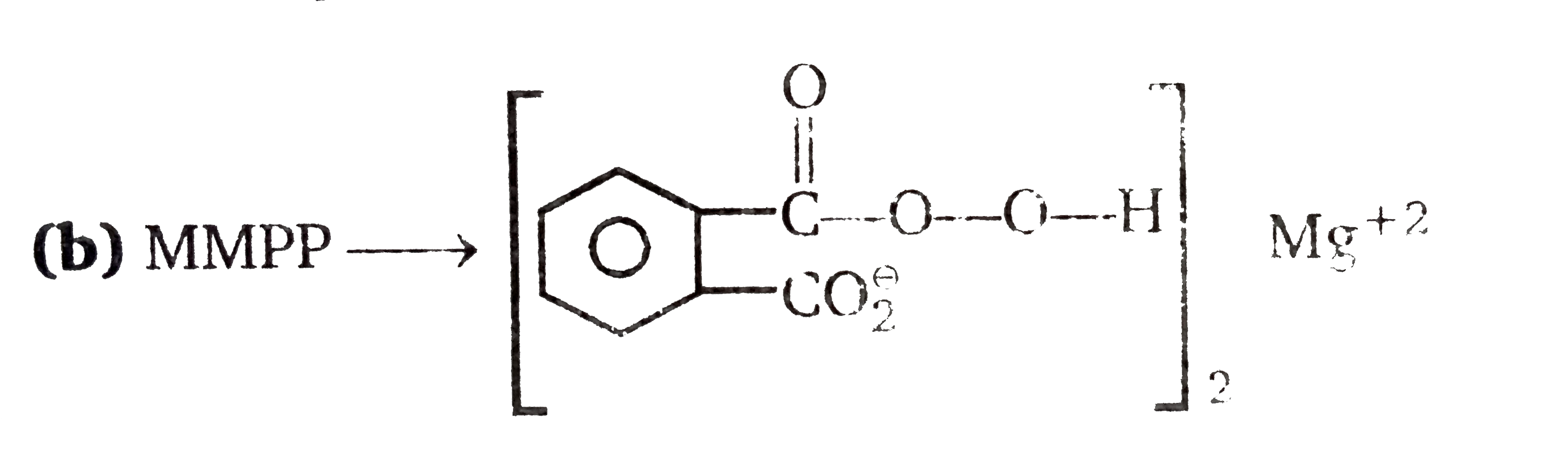 Mmpp To Magnesium Mono Peroxy Phthalate Product X Is