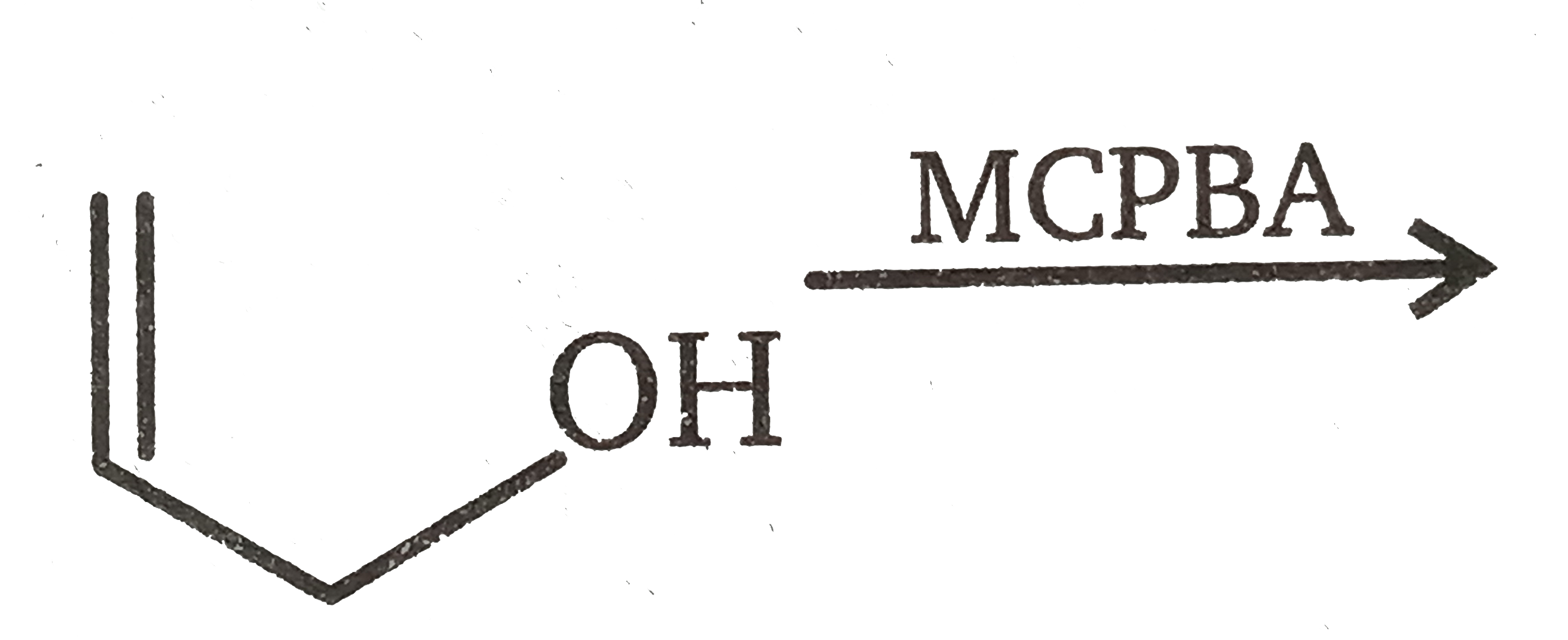 Product   (MCPBAtometa-chloro perbenzoic acid)   Stereochemistry of the product of above reaction is: