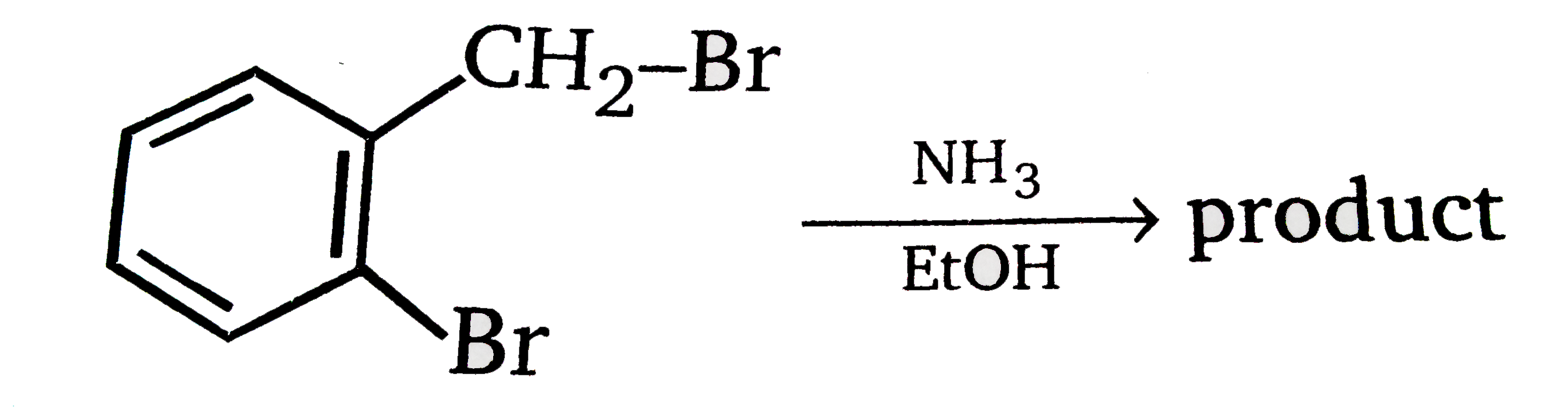 What is the major product obtained in  the following reaction?