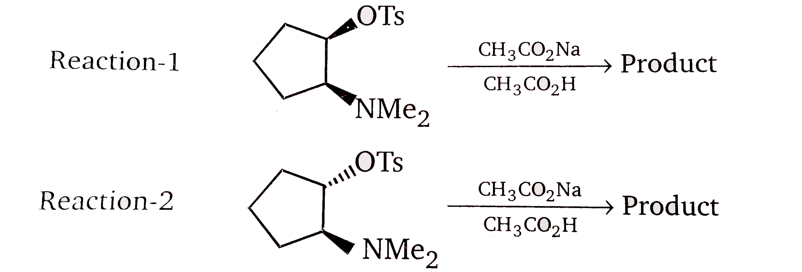 Identify product of the given reactuions :