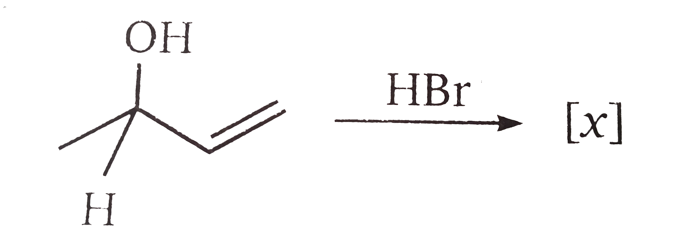 The major product of the following reaction :