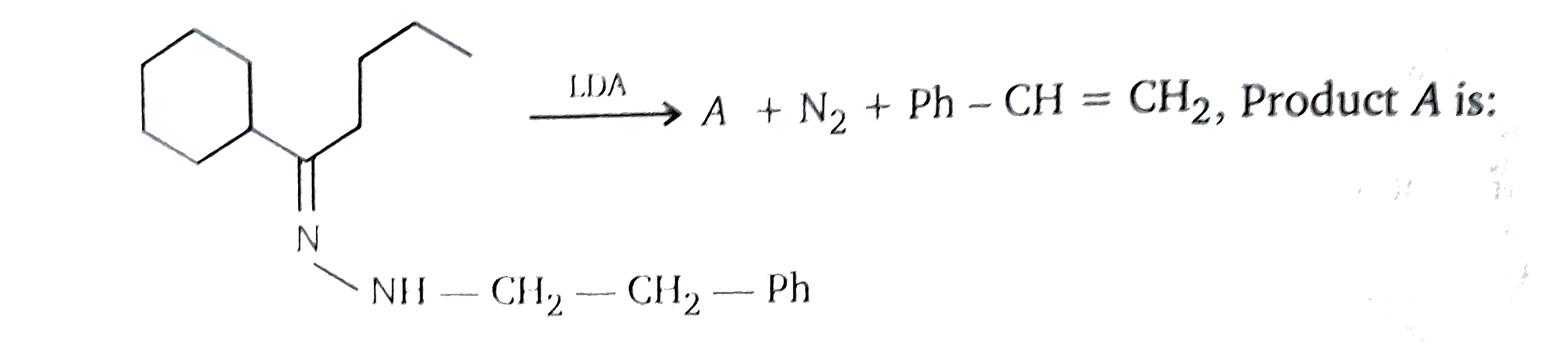 LDA = lithium di- isopropyl amide