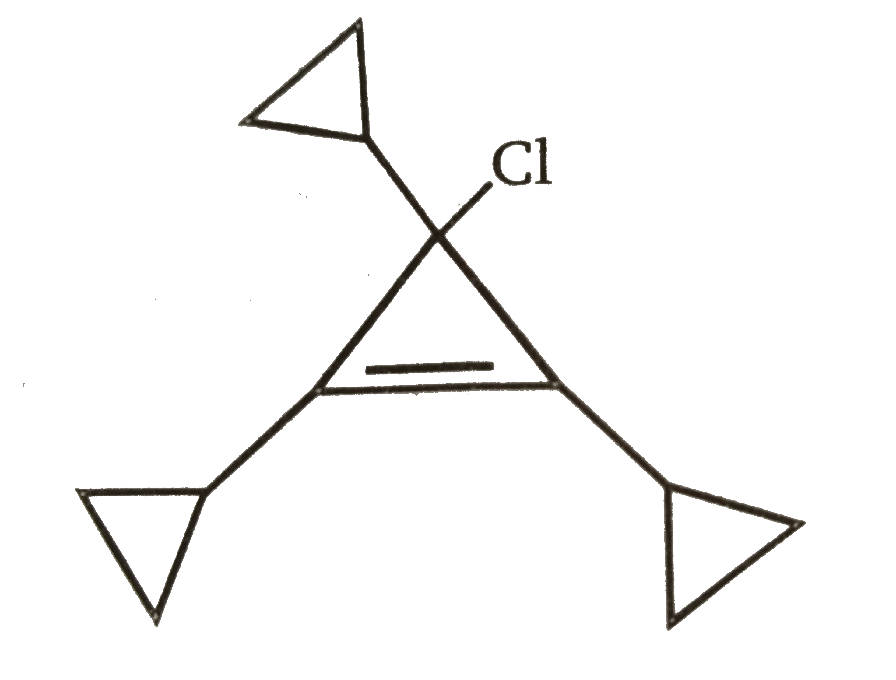 In the above compound Cl will liberated easily in the form of: