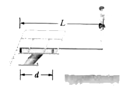Figure shows a diver of weight 580 N stand ing at the end of a diving board with a length of L = 5.70 m and negligible mass. The board is fixed to two pedestals (supports) that are separated by distance d = 1.50 m. Of the forces are the (a) magnitude and (b) direction (up or down) of the force from the left ped estal and the (c) magnitude and (d) direction (up or down) of the force from the right pedestal? (e) Which pedestal (left or right) is being stretched, and (f) which pedestal is  being compressed?