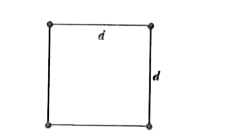 Four particles, each of mass 20.0 g, that form a square with an edge length of d = 0.600 m. If d is increased to 1.20 m, what is the change in the gravitational potential energy of the four-particle system?