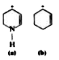 Compare the stabilities of the following intermediates :