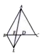 In figure, ABC and BDE are two equilateral triangles such that D is the mid-point of BC. If AE intersects BC at F, show that       ar(DeltaABC) = 2 ar(DeltaBEC)