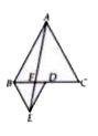 In figure, ABC and BDE are two equilateral triangles such that D is the mid-point of BC. If AE intersects BC at F, show that      ar(DeltaBFE) = 2 ar(DeltaFED)