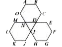 If the given figure is made up of 3 identical regular polygons, then find      (i) /ABC (ii) /DIN