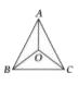 O is a point in the interior of DeltaABC .State whether the following statements are true or false . Give reasons for your answer .      OA+ OC lt AC