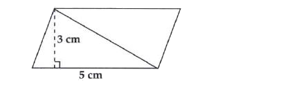 Find the area of each of the parallelogram: