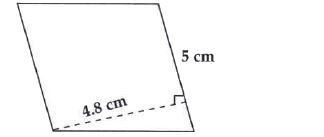 Find the area of each of the parallelogram: