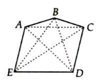 Name the sides, vertices and diagonals of the given figure.