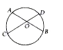 In the given fig., two chords AB and CD of a circle intersect at O. If AO=8cm, CO=6 cm and OD=4cm, then find the length of OB.