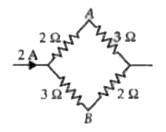चित्रानुसार A एवं B के मध्य विभवान्तर है