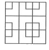 How many squares are there in the given figure?