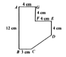 Find the area of the field as shown in the figure.