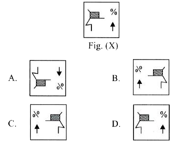 Select the correct water image of Fig. (X).