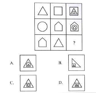 Which of the following options will complete the given figure matrix?