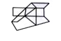 Find the minimum number of  lines required to form the given figure.