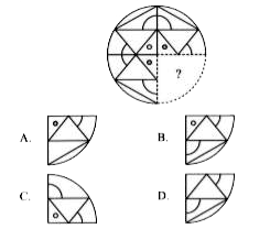 Which of the following options will complete the pattern in the given figure?