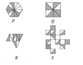 Arrange the following figures in ascending order of their shaded fraction .