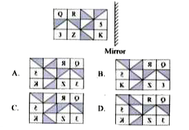 Find the correct mirror image of the given figure.