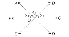 In the given figure (not drawn to scale), find the value of angleDOC