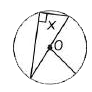 What type of angle is angle X?