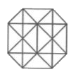 Find the minimum number of straight lines required to make the given figure.