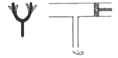 Vibrating tuning fork of frequency v is placed near the open end of a long cylindrical tube. The tube has a side opening and is fitted with a movable reflecting piston. As the piston is moved through 8.75 cm, the intensity of sound changes from a maximum to minimum, if the speed of sound is 350 m/s. Then v is