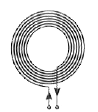 A thin insulated wire forms a plane spiral of N = 100 tight turns carrying a current I = 8 mA. The radii of inside and outside turns are equal to a = 50 mm and b = 100 mm. Find the magnetic moment of the spiral with a given current