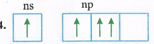 The above electronic configuration deviates from   (I) Hund's rule (II) Aufbau principle   (III) Pauli's rule