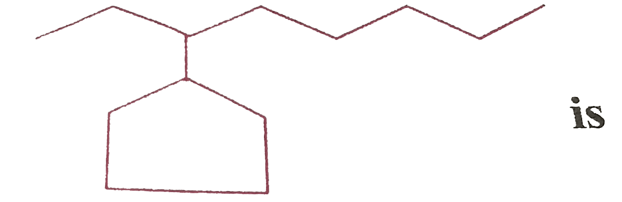 The IUPAC name of the given compound