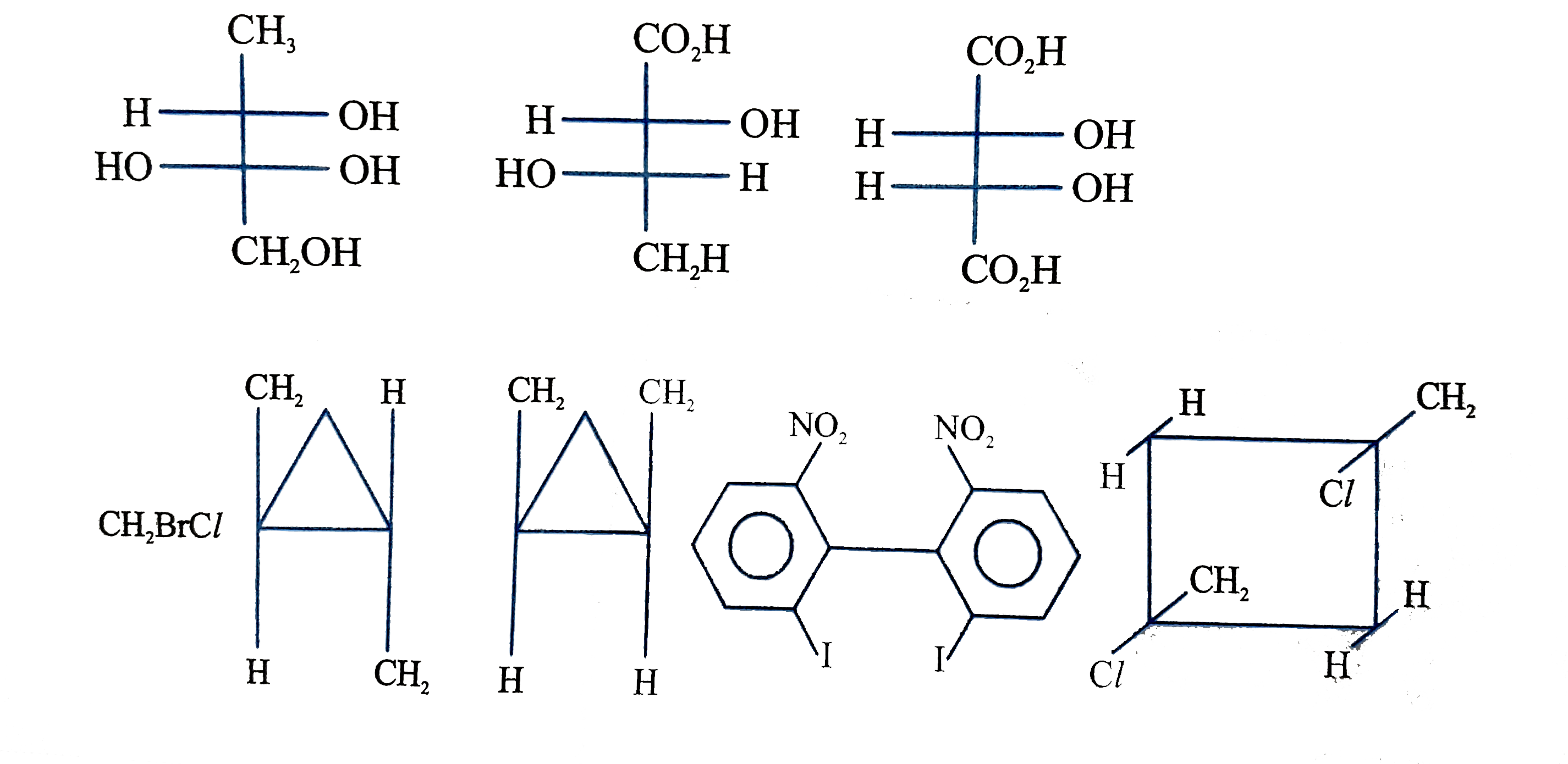 How many of the following posses plane of symmetry?