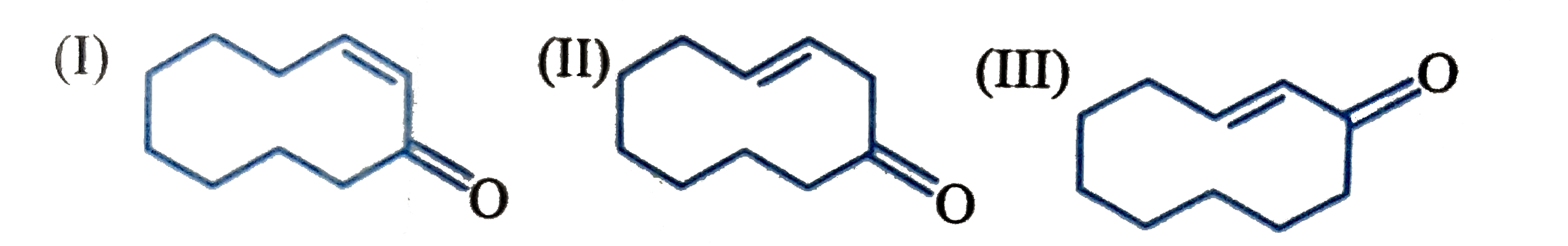 Which of the following statement/s is not true about the following compounds