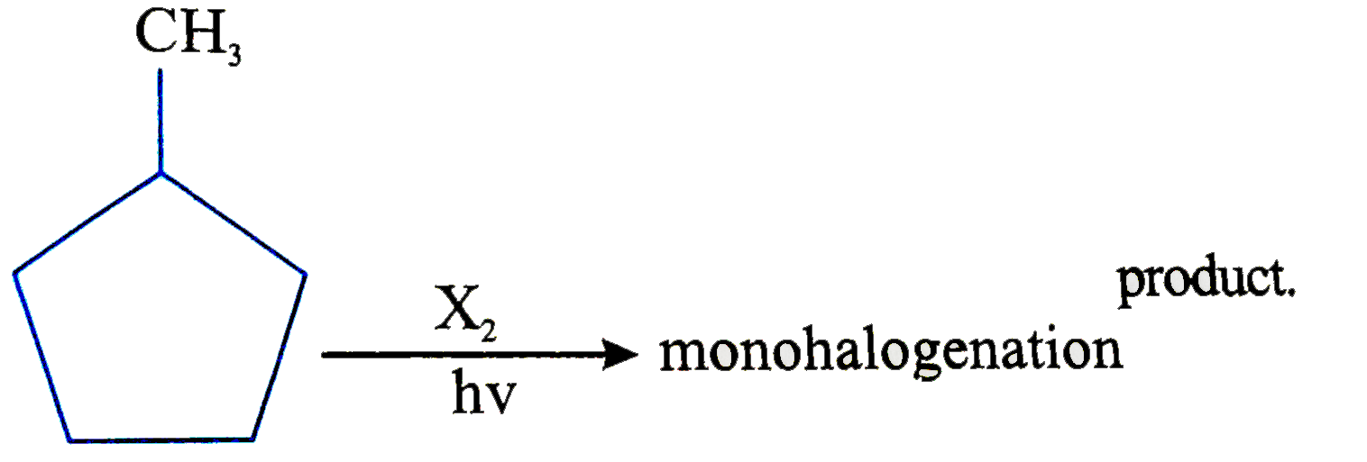 monohalogenation   Q. Light is involved in