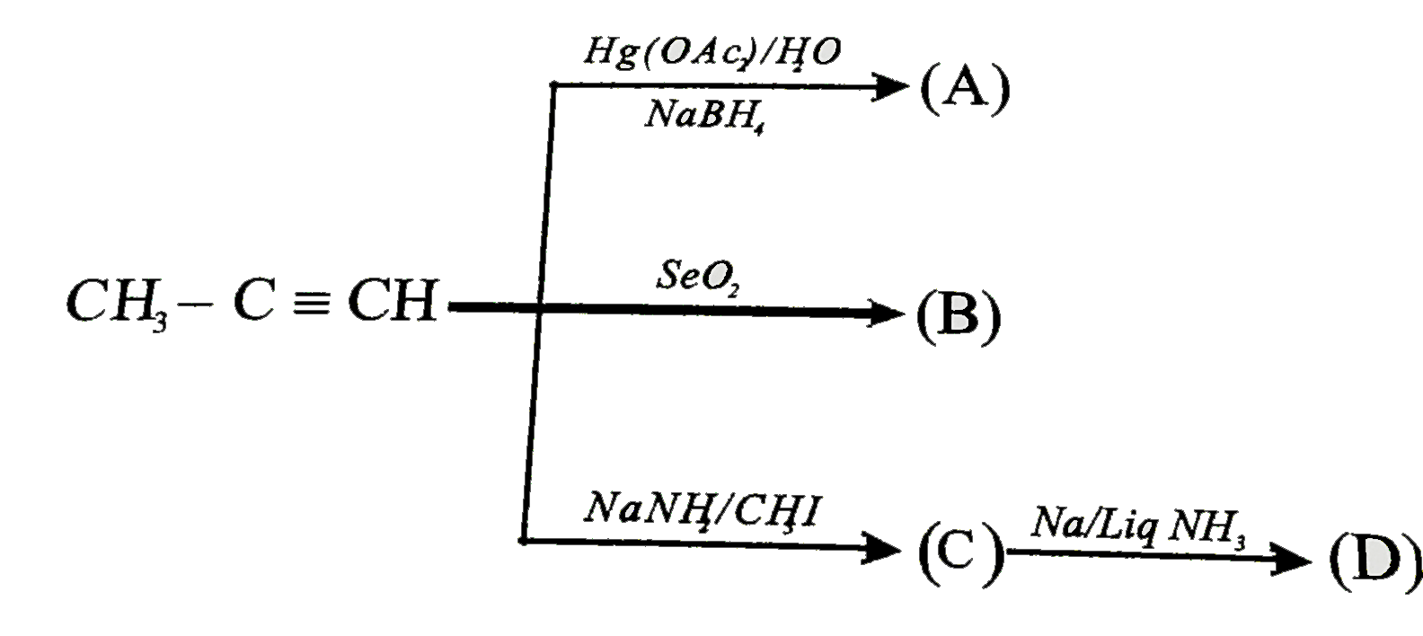 Q. Structure of A is