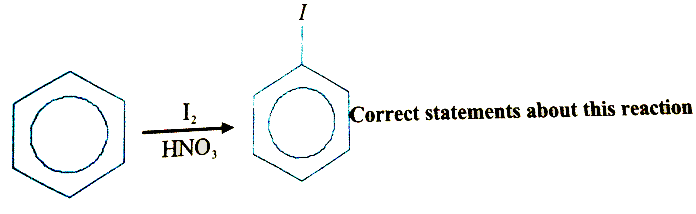 Correct statements about this reaction