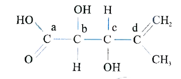 Which of the carbon atoms present in the molecule given below are asymmetric ?