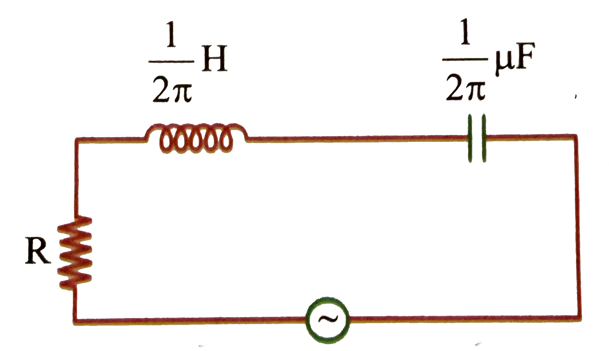 In a series LCR circuit