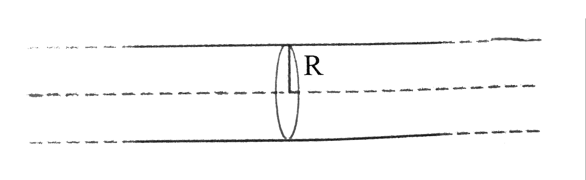 Consider a hypothetical planet which is very long and cylinderical. The density of the planet is rho, its radius is R.      What is the possible orbital speed of the satellite in moving around the planet in circular orbit in a plane which is perpendicular to the axis of planet?