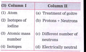 Match the column: