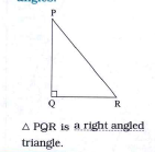 Observe the figures given below and write the type of the triangle based on Its angles.