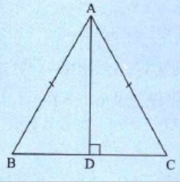 In the figure, show /\ ABD and /\ ACD congruent. Mention the test and the corre­spondence. Also write which angle will be congruent to /  ABD.